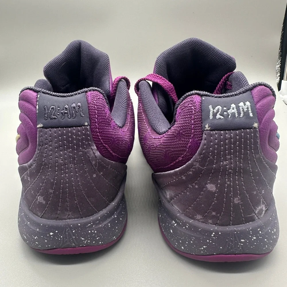 Nike Ja 2 Nightmare Basketball Shoes Kids 4.5Y Purple Teal FV5633-500